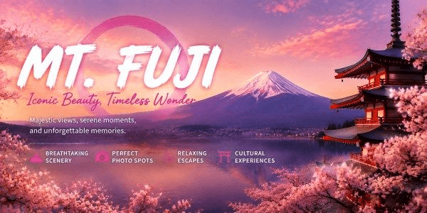 Example of a generated banner